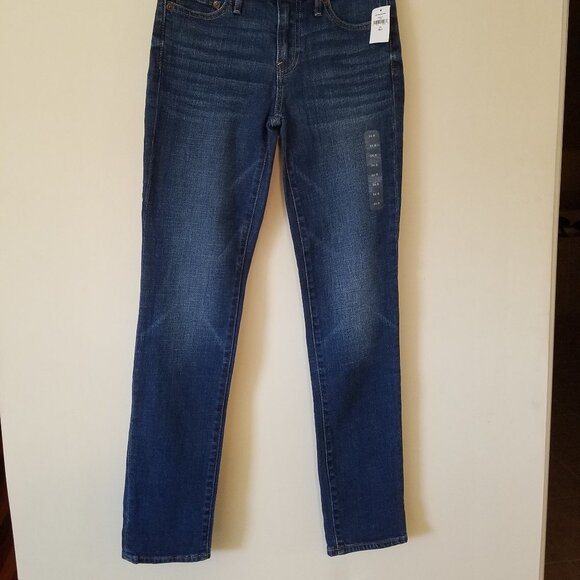 Gap Real straight denim skinny jeans sz 24R NWT - Picture 2 of 5